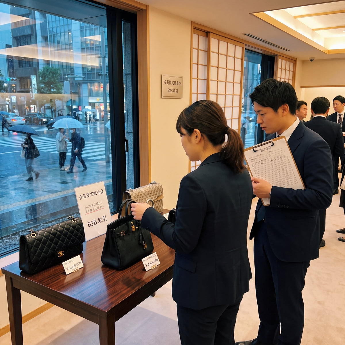 Le Japon « réservoir mondial de luxe de seconde main »