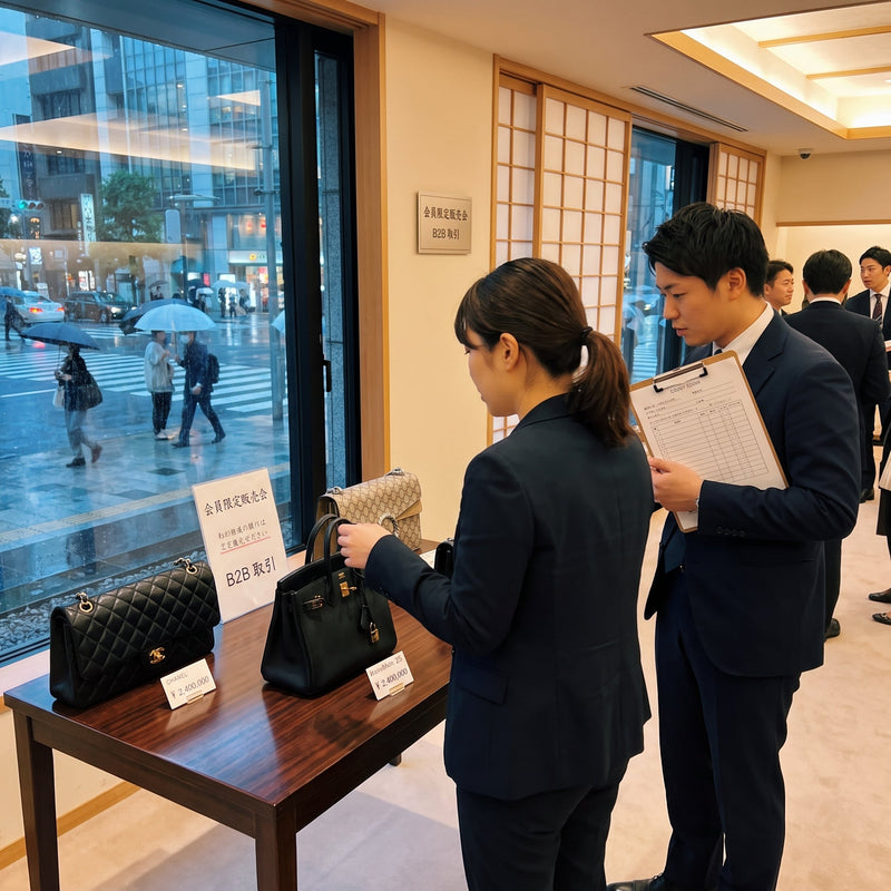 Le Japon « réservoir mondial de luxe de seconde main »