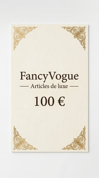 Cartes Cadeaux FancyVogue