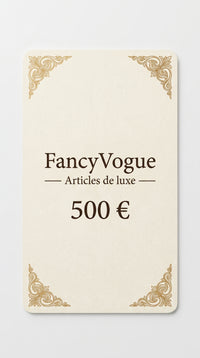 Cartes Cadeaux FancyVogue
