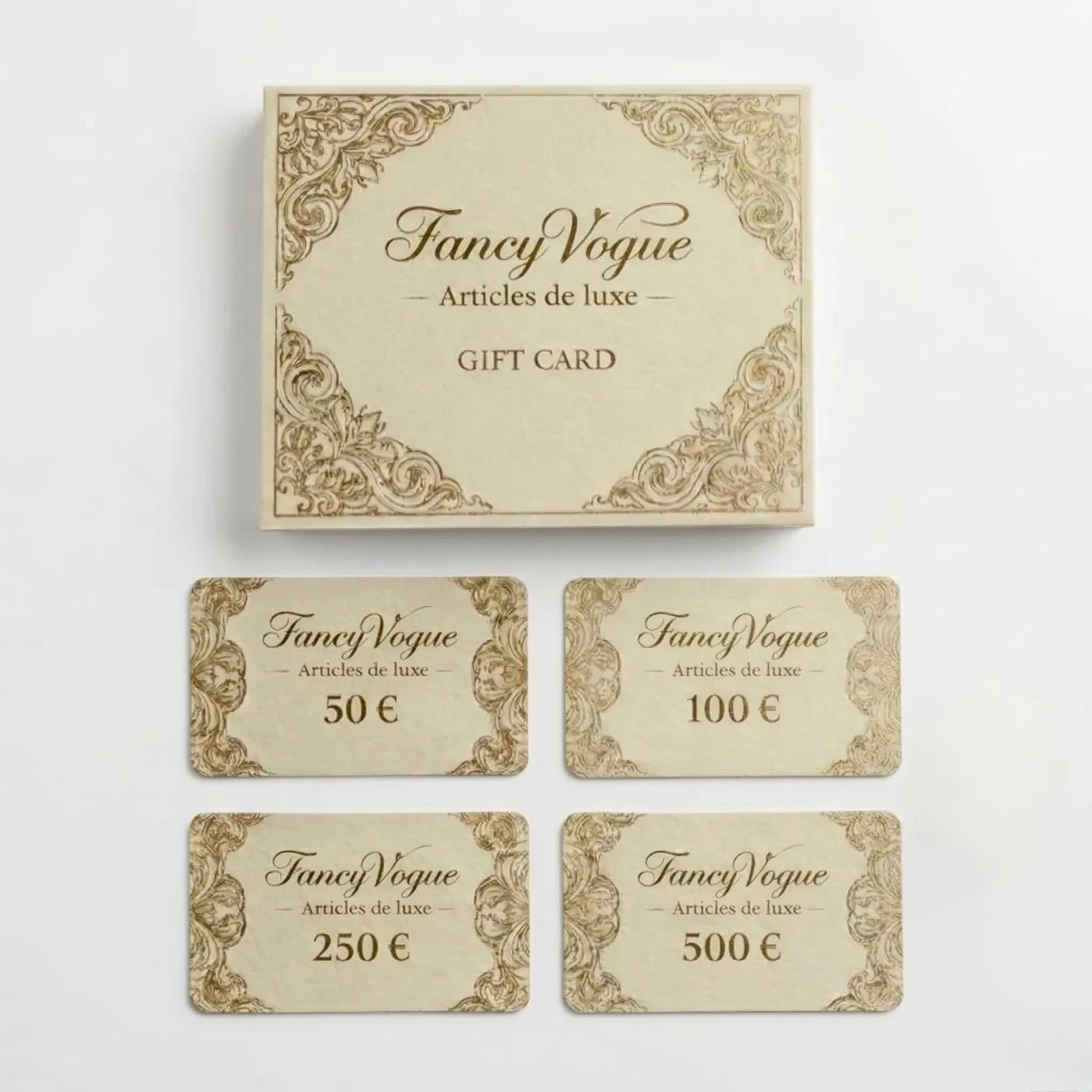 Cartes Cadeaux FancyVogue