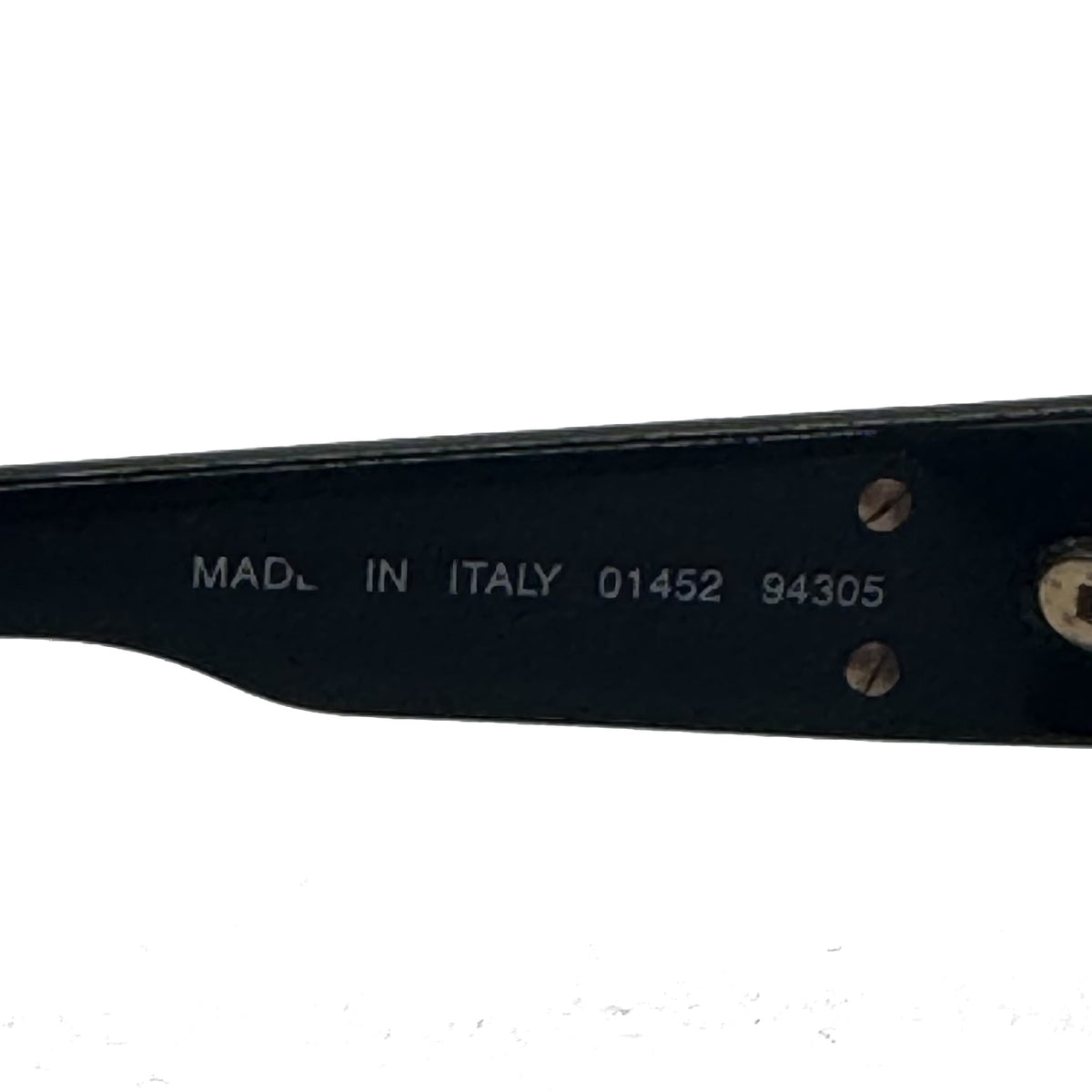 Lunette de soleil Coco mark CC en acétate noir et finitions dorées