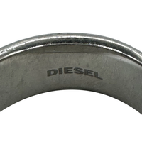 Bague chevalière Diesel, marquage DIESEL à l'intérieur de l'anneau