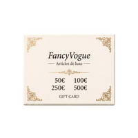 Carte cadeau FancyVogue de 50 €, 100 €, 250 € ou 500 €