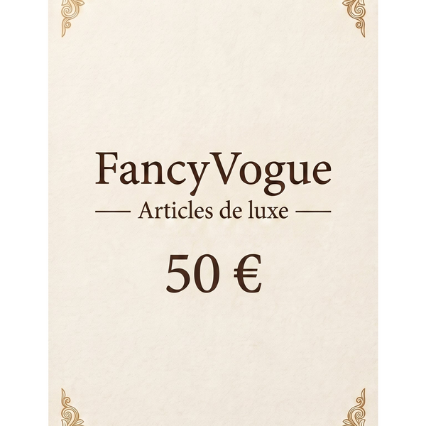 Carte cadeau FancyVogue de 50 €