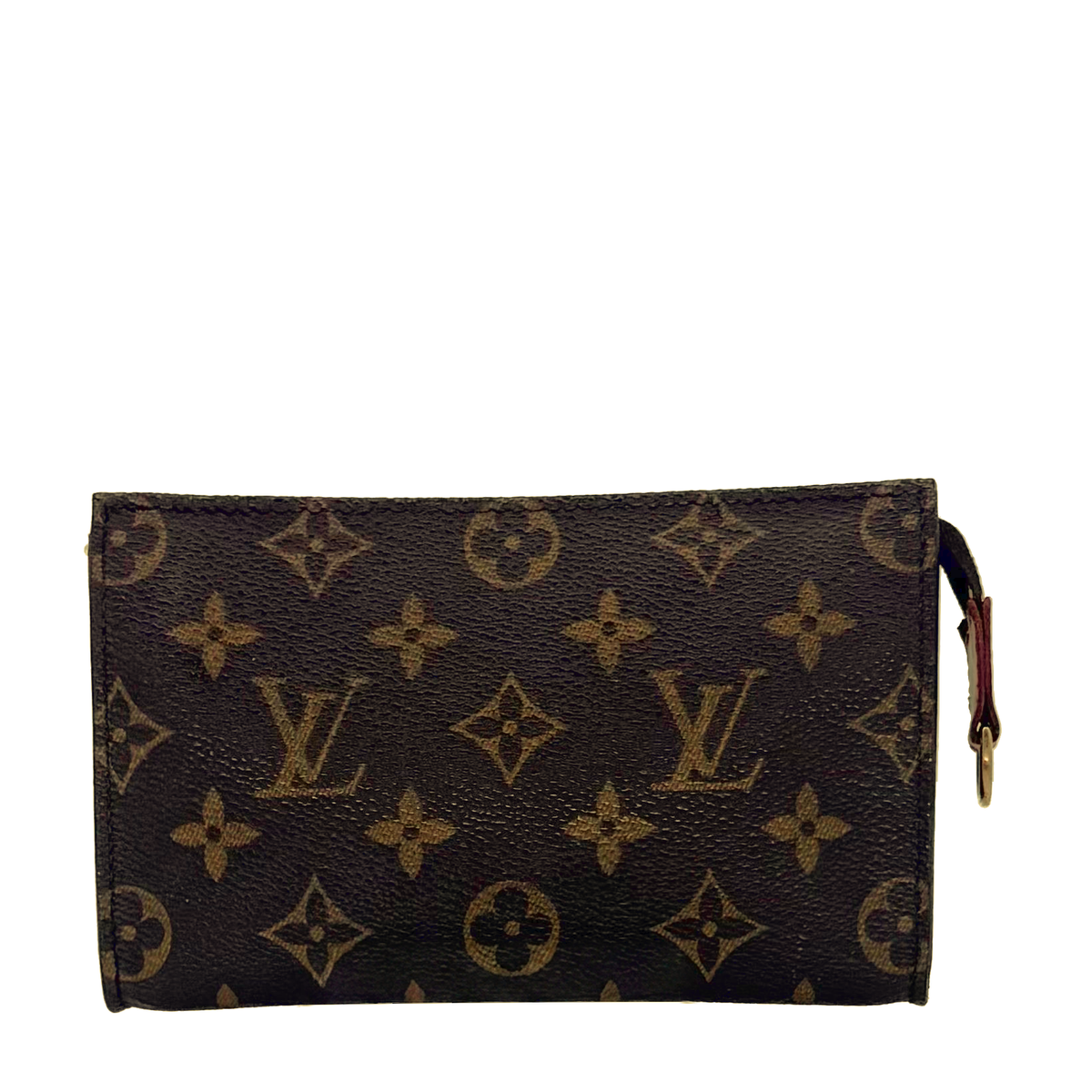 Pochette à maquillage PM en toile Monogram, vue de dos