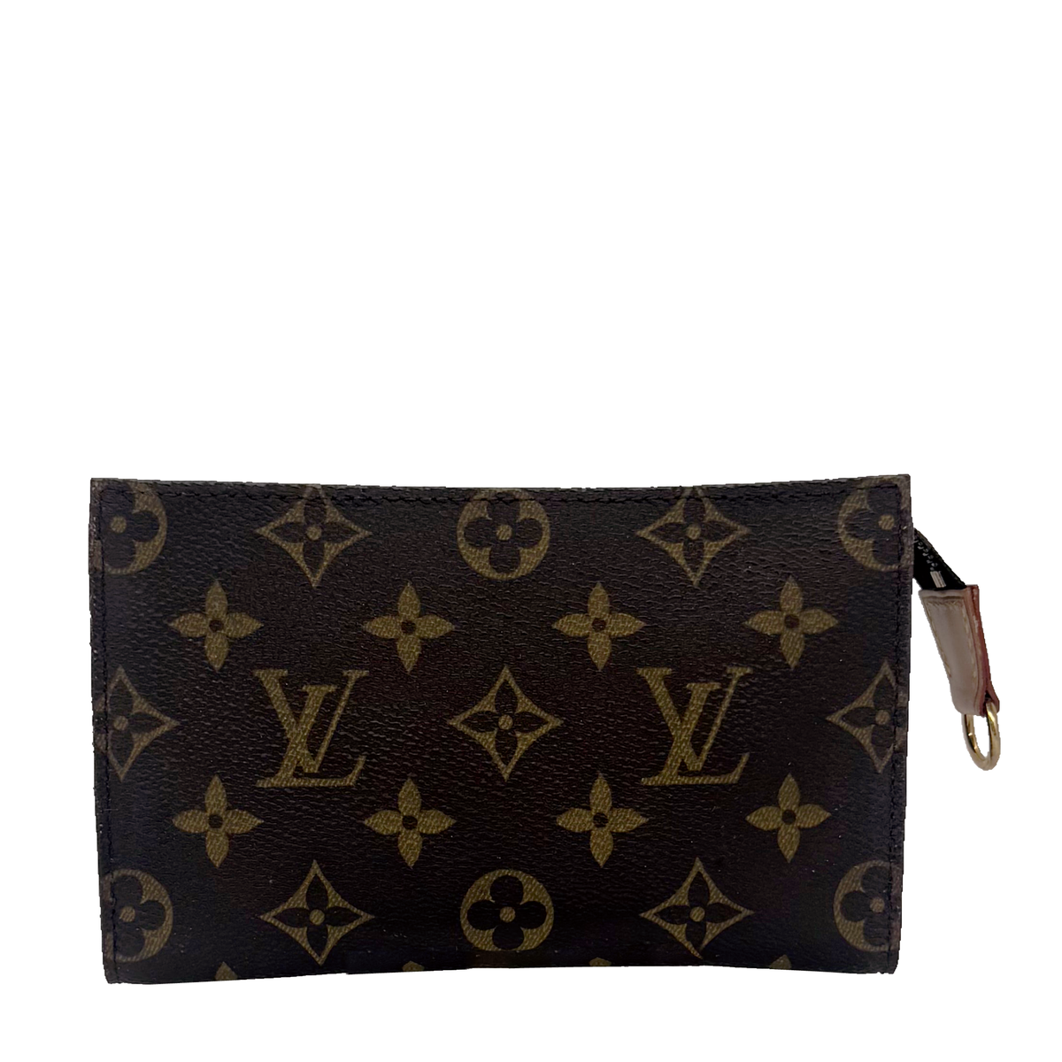 Pochette à maquillage PM en toile Monogram, vue de dos